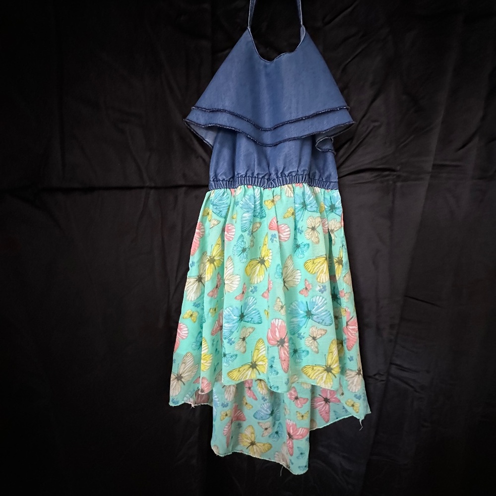 Doll House, Girls halter, high/ low dress, size 5/6